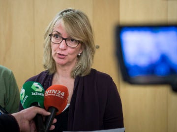 La portavoz socialista de la Comisión sobre el Pacto de Toledo, Mercè Perea La portavoz socialista de la Comisión sobre el Pacto de Toledo, Mercè Perea