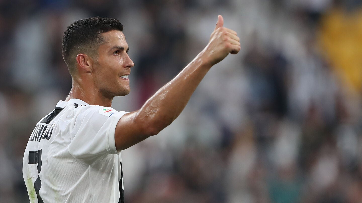 Cristiano Ronaldo, durante un partido con la Juventus