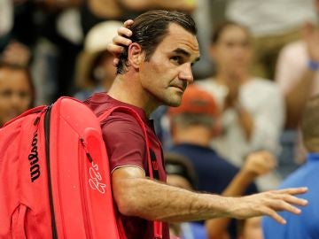 Federer dice adiós al US Open en octavos de final Federer dice adiós al US Open en octavos de final