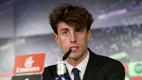 Álvaro Odriozola, en rueda de prensa Álvaro Odriozola, en rueda de prensa