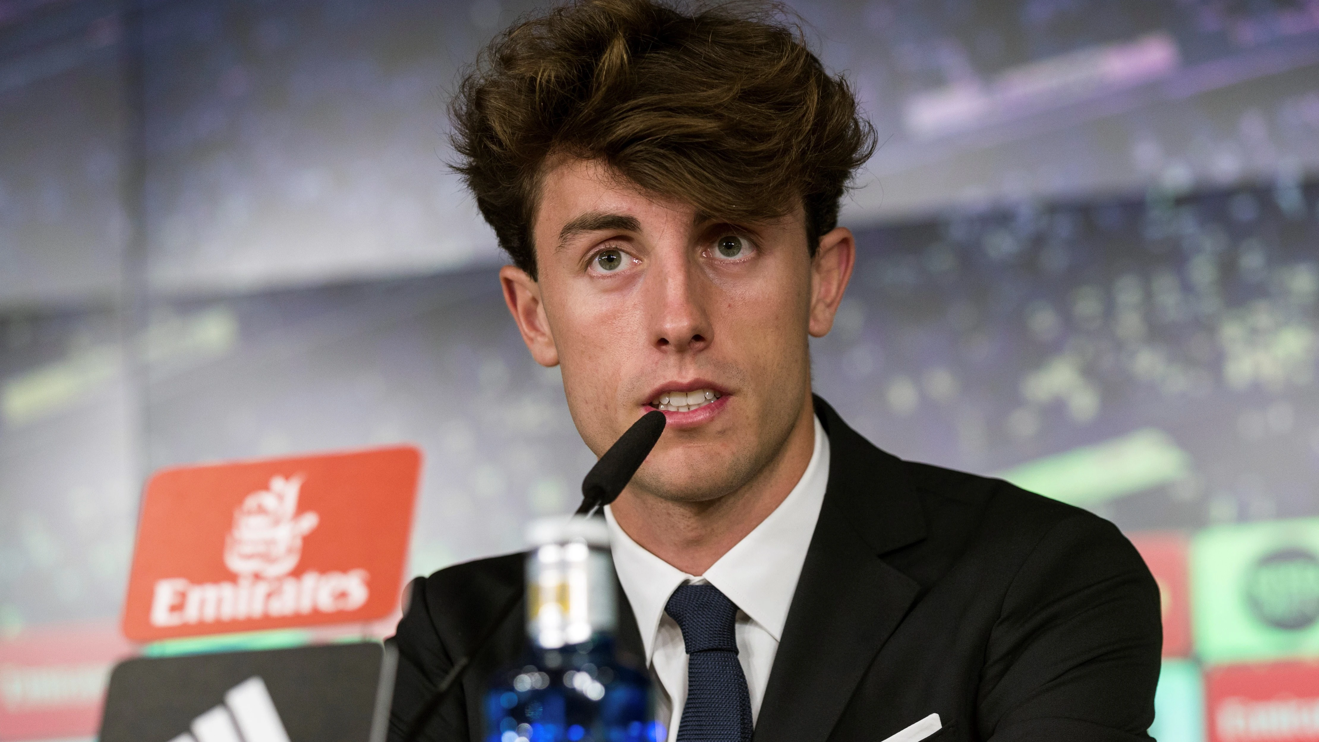 Álvaro Odriozola, en rueda de prensa