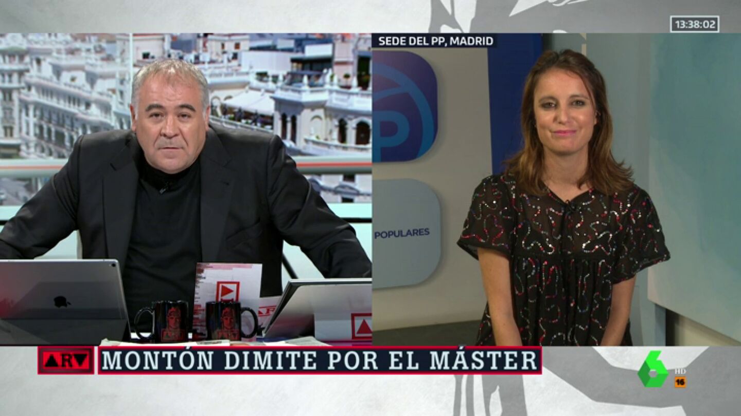 Andrea Levy, sobre las peticiones de dimisi&oacute;n a Casado: "Para tapar la gravedad que tiene la dimisi&oacute;n de dos ministros, ponen el foco en el PP"
