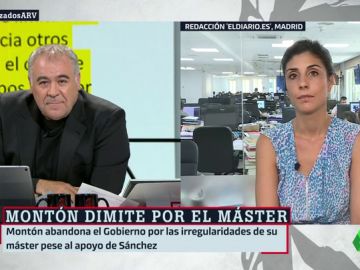 Raquel Ejerique, sobre el máster de Carmen Montón: "El instituto de la Rey Juan Carlos era un chiringuito a nivel económico y académico" Raquel Ejerique, sobre el máster de Carmen Montón: "El instituto de la Rey Juan Carlos era un chiringuito a nivel económico y académico"