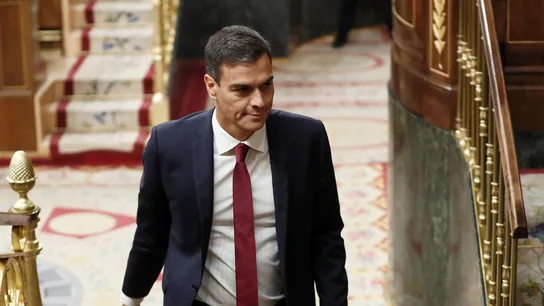 El presidente del Ejecutivo, Pedro Sánchez, entra al hemiciclo del Congreso de los Diputados El presidente del Ejecutivo, Pedro Sánchez, entra al hemiciclo del Congreso de los Diputados