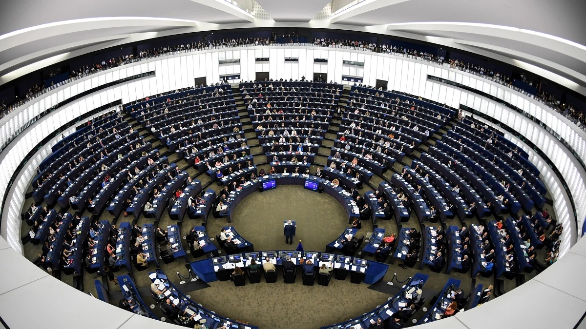 Imagen panorámica de la Eurocámara