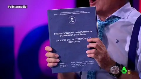 La tesis doctoral de Pedro Sánchez La tesis doctoral de Pedro Sánchez