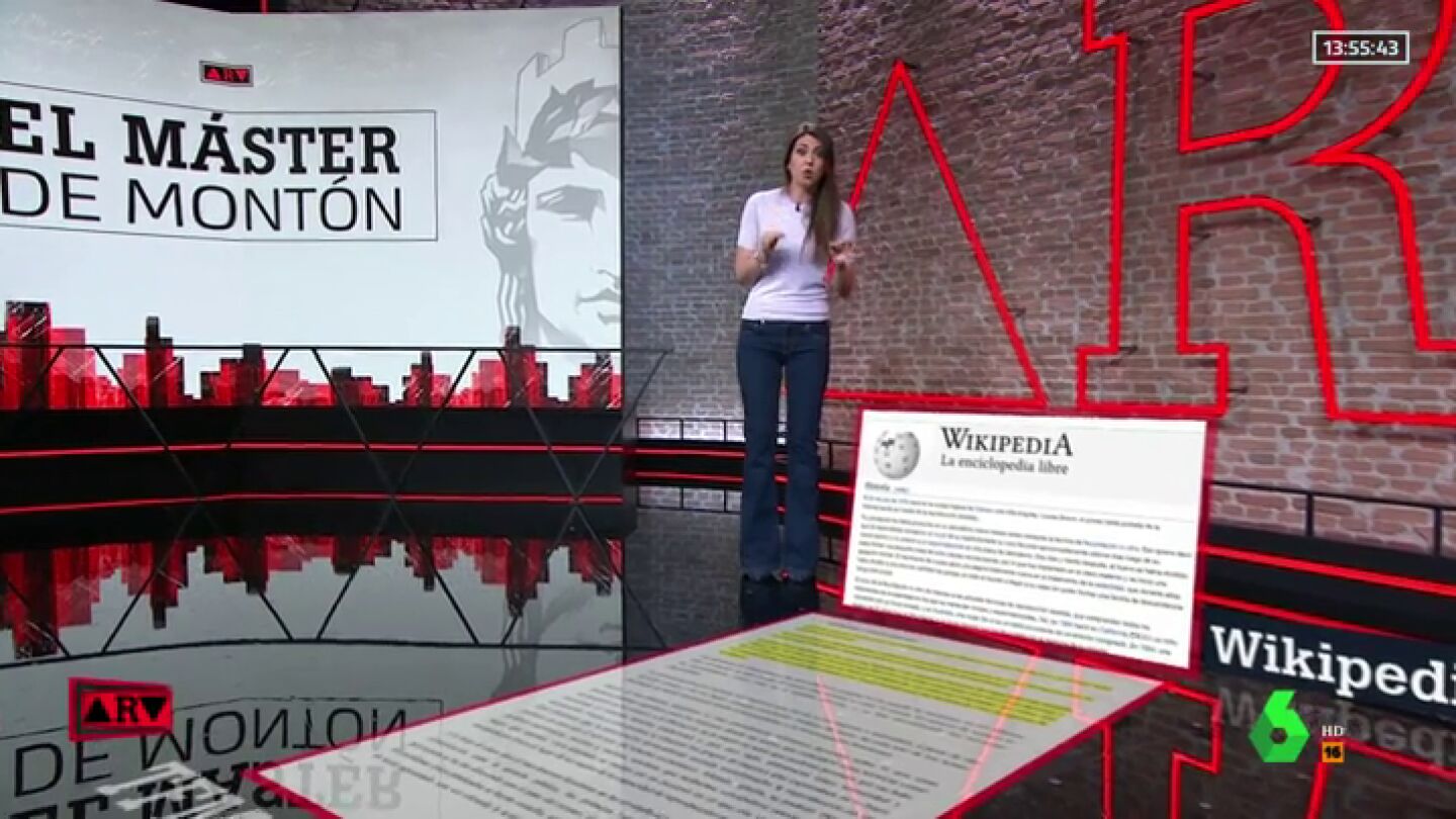 Al Rojo Vivo bucea en el trabajo de Mont&oacute;n: textos id&eacute;nticos a los de revistas, tesis doctorales y la Wikipedia