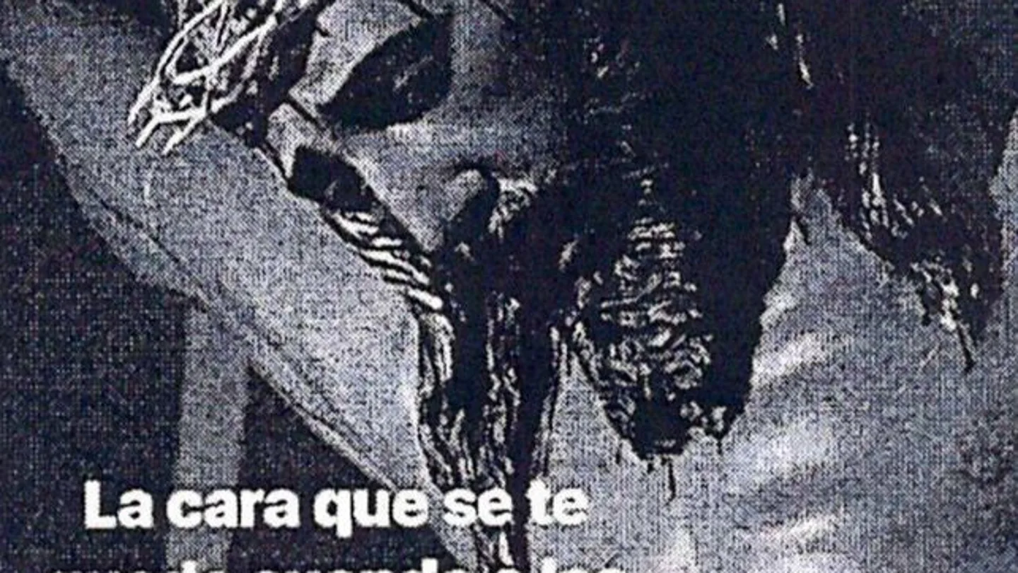 Imagen del 'meme' de Cristo que hizo el joven ahora absuelto Imagen del 'meme' de Cristo que hizo el joven ahora absuelto