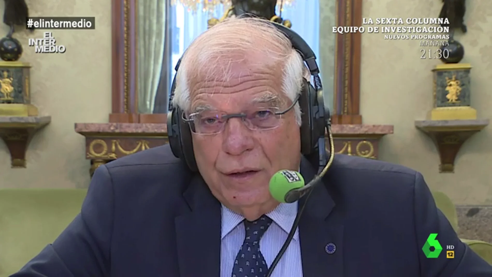  El ministro de Asuntos Exteriores Josep Borrell