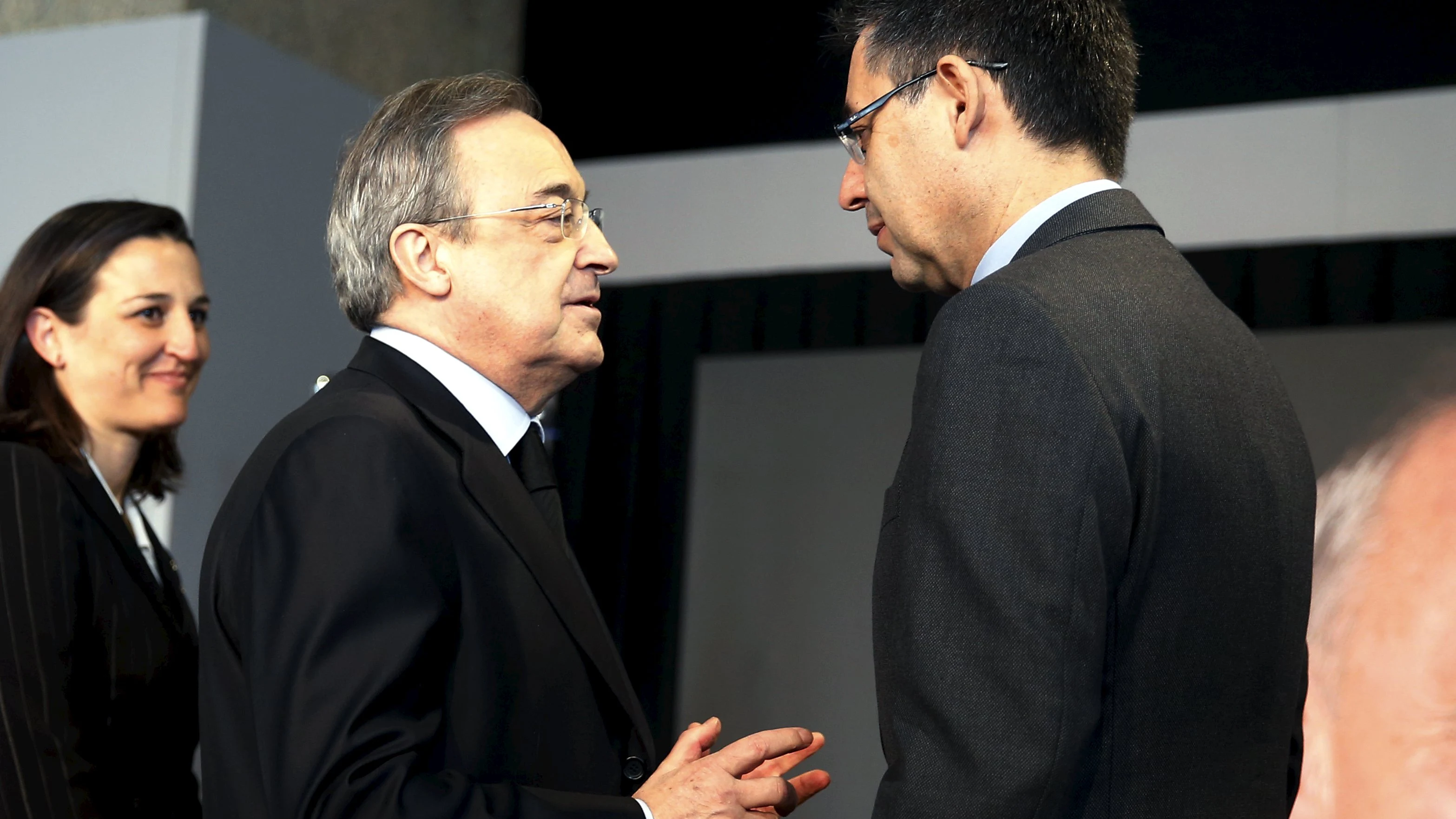 Florentino Pérez y Josep María Bartomeu