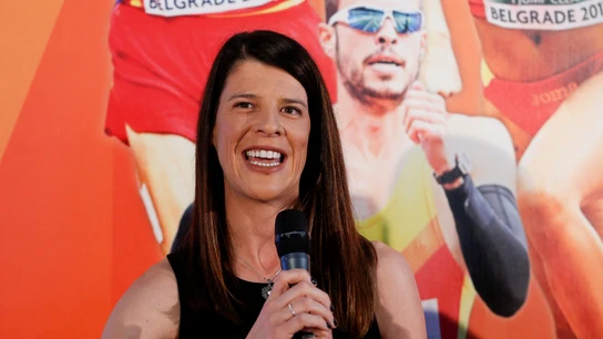 La medallista olímpica Ruth Beitia La medallista olímpica Ruth Beitia