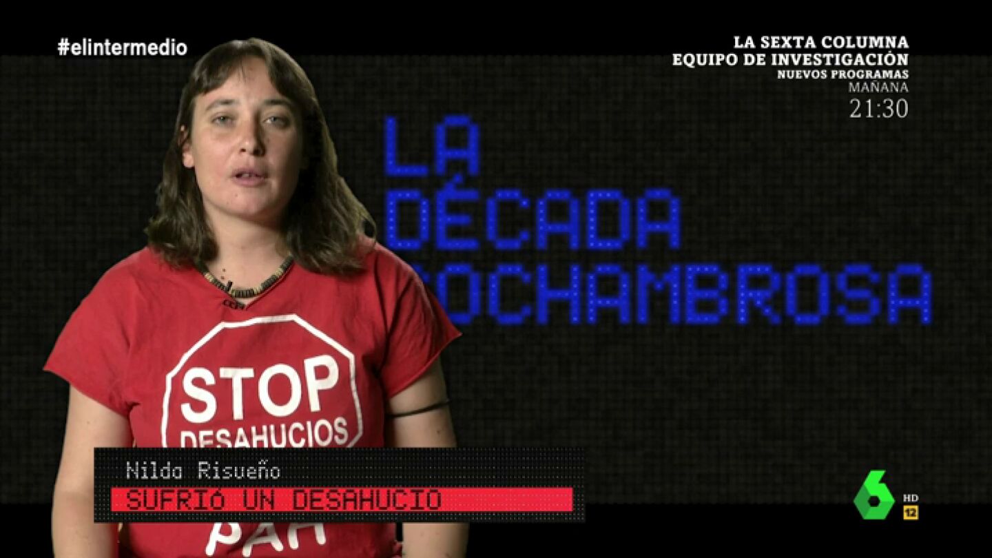 Nilda Risue&ntilde;o sufri&oacute; un desahucio