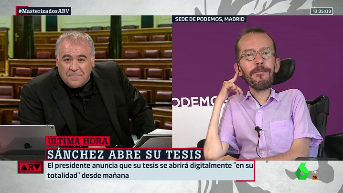  Pablo Echenique: "La decisi&oacute;n de S&aacute;nchez le quita la &uacute;ltima excusa a Casado para seguir insultando la inteligencia de los espa&ntilde;oles"