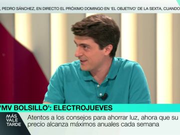 Jorge Morales repasa los consejos para llegar a ahorrar 300 euros anuales en el precio de la luz Jorge Morales repasa los consejos para llegar a ahorrar 300 euros anuales en el precio de la luz