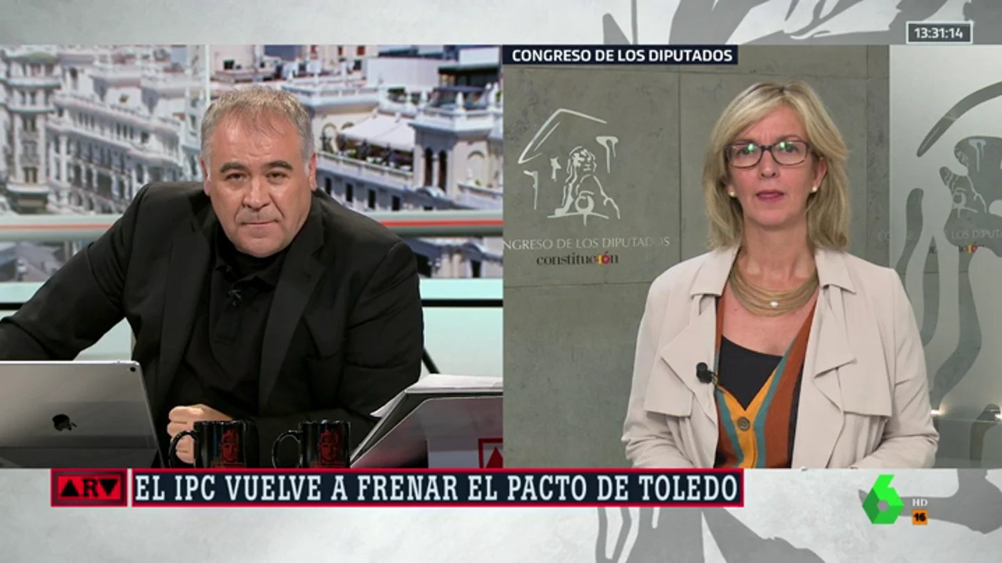 Mercé Perea: "No acabo de entender el porqué de poner bajo sospecha la revalorización de las pensiones" Mercé Perea: "No acabo de entender el porqué de poner bajo sospecha la revalorización de las pensiones"