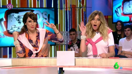 Ana Morgade y Anna Simon, como Cuqui y Puchi Ana Morgade y Anna Simon, como Cuqui y Puchi