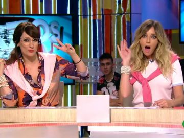 Ana Morgade y Anna Simon, como Cuqui y Puchi Ana Morgade y Anna Simon, como Cuqui y Puchi