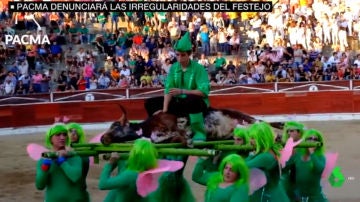Imagen del festejo taurino en El Espinar, Segovia