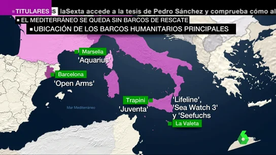 La crisis migratoria es silenciada: en el Mediterráneo no hay barcos de rescate La crisis migratoria es silenciada: en el Mediterráneo no hay barcos de rescate