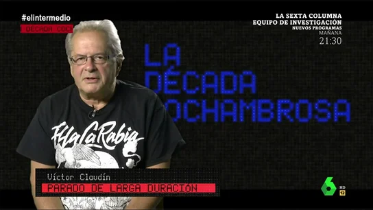 Víctor Claudín, parado de larga duración Víctor Claudín, parado de larga duración