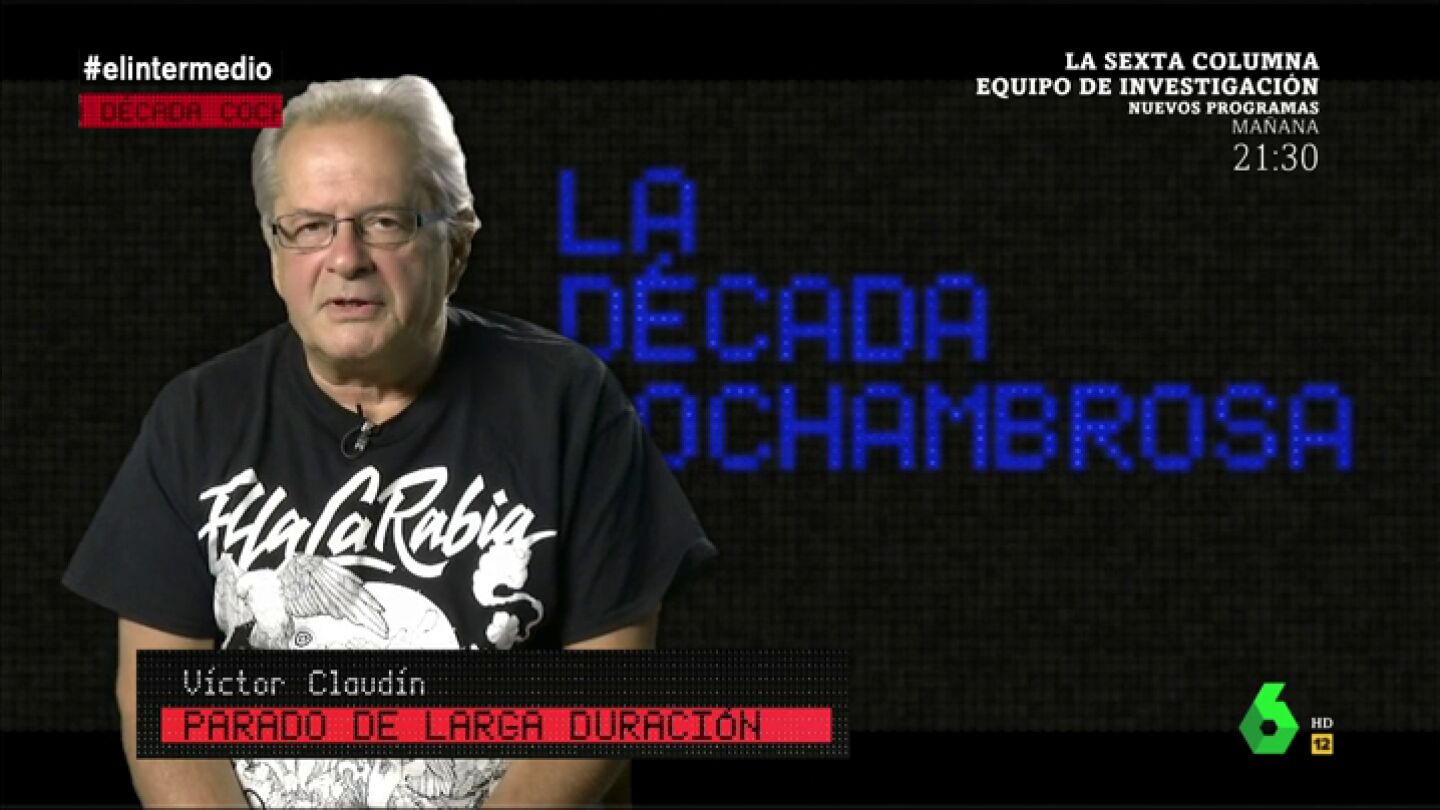 V&iacute;ctor Claud&iacute;n, parado de larga duraci&oacute;n