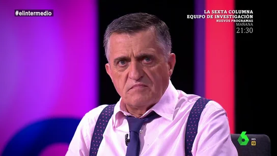 El Gran Wyoming, en El Intermedio El Gran Wyoming, en El Intermedio
