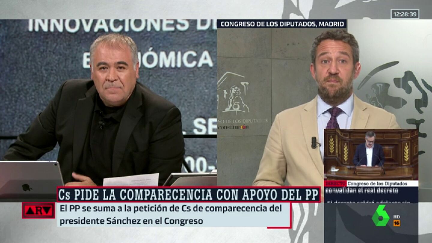 Jaime de Olano: "Solicitaremos la comparecencia en el Congreso para que S&aacute;nchez d&eacute; las explicaciones que se niega a dar voluntariamente"