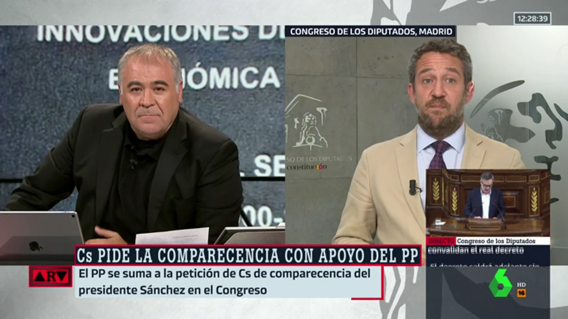 Jaime de Olano: "Solicitaremos la comparecencia en el Congreso para que Sánchez dé las explicaciones que se niega a dar voluntariamente"