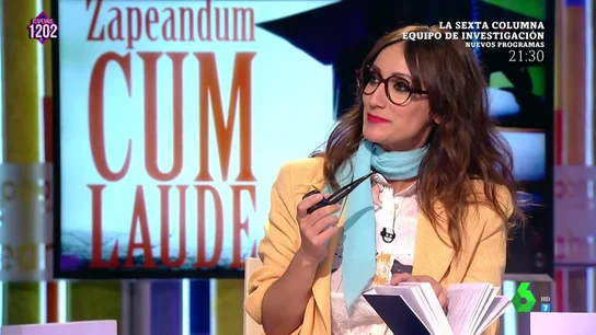 Ana Morgade en Zapeandum Cum Laude Ana Morgade en Zapeandum Cum Laude