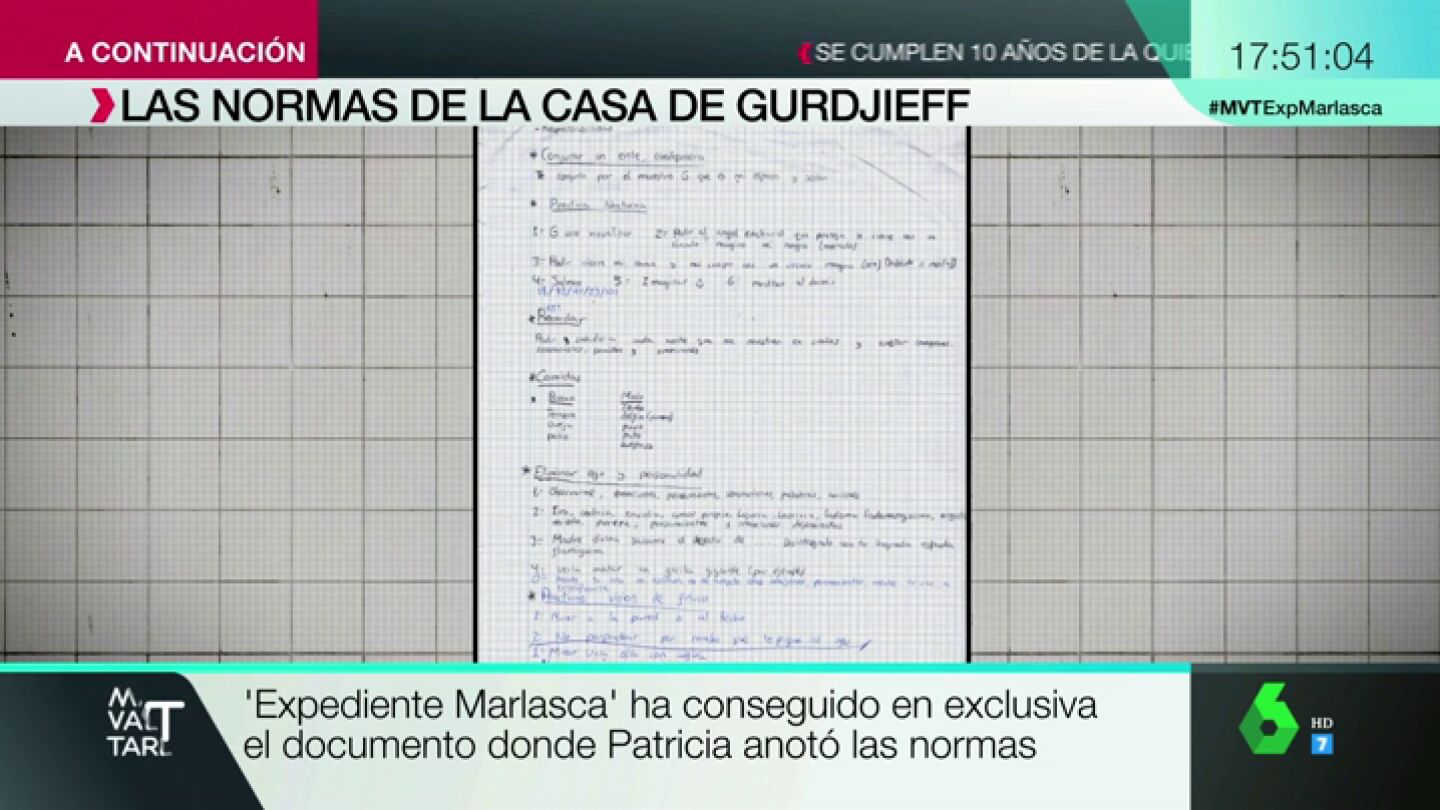 Las normas de la secta que captur&oacute; a Patricia Aguilar