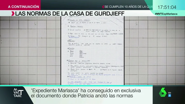 Las normas de la secta que capturó a Patricia Aguilar