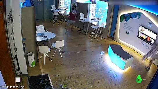 Aluniceros en un robo Aluniceros en un robo