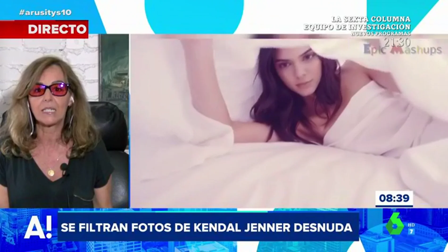 Se filtran fotografías de Kendal Jenner desnuda