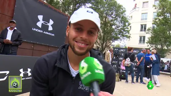 Stephen Curry, en laSexta Stephen Curry, en laSexta