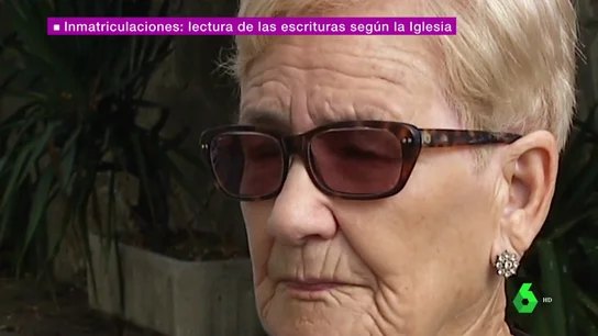"Jamás hubiera pensado que la iglesia me echara a la calle": este viernes en laSexta Columna, la historia de Felicia, afectada por las inmatriculaciones "Jamás hubiera pensado que la iglesia me echara a la calle": este viernes en laSexta Columna, la historia de Felicia, afectada por las inmatriculaciones