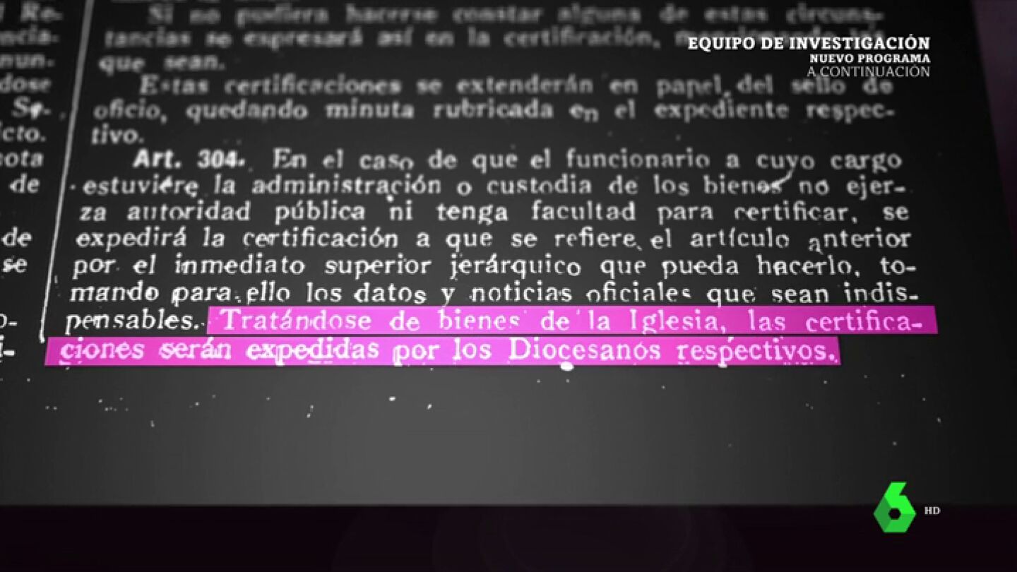 &iquest;Qu&eacute; son las inmatriculaciones? La ley franquista que lleg&oacute; hasta la democracia y que hizo multipropietaria a la iglesia