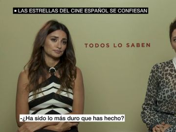Penélope Cruz y Bárbara Lennie Penélope Cruz y Bárbara Lennie