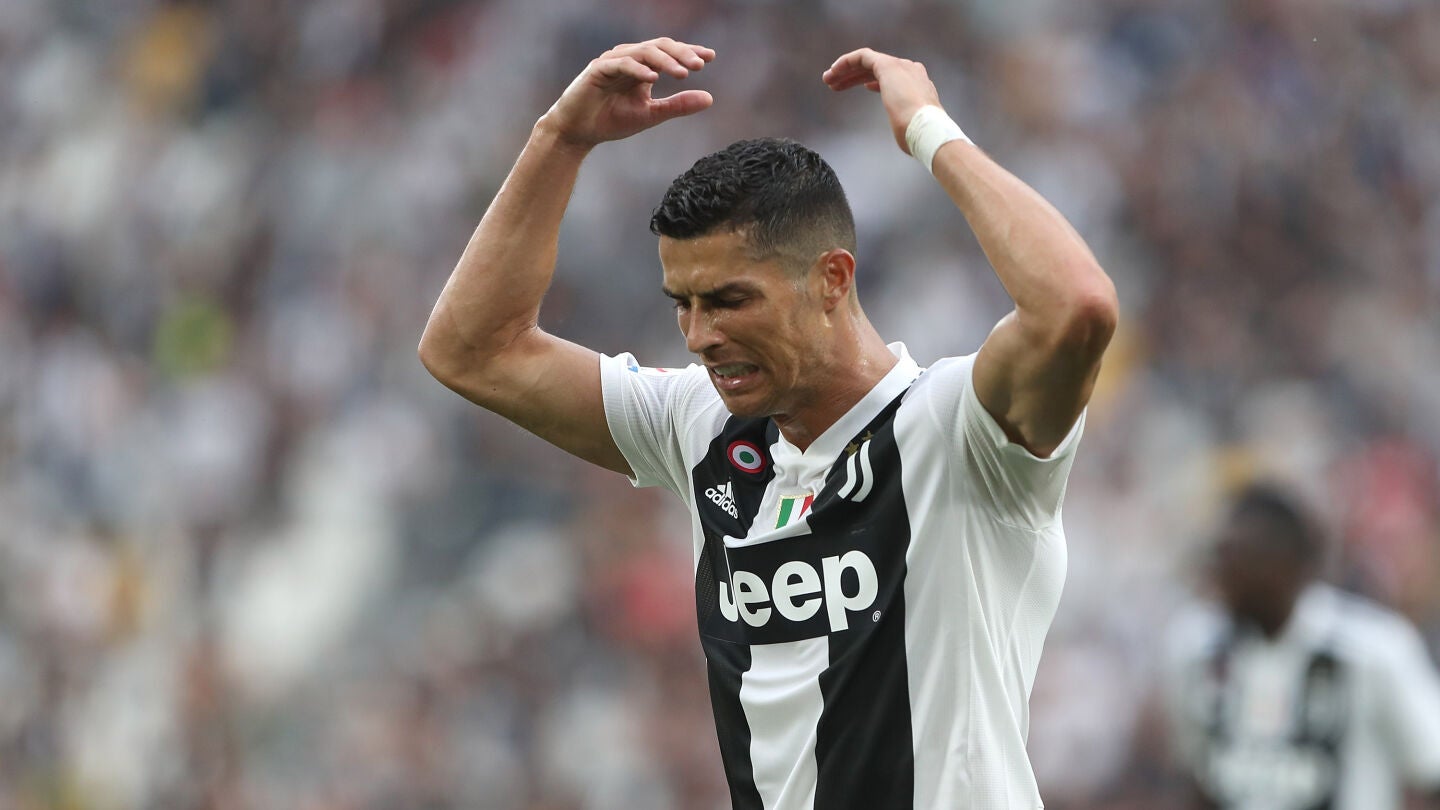 Cristiano Ronaldo, durante un partido con la Juventus