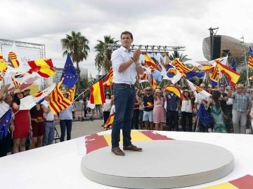 Albert Rivera en el primer acto de 'España Ciudadana' en Cataluña Albert Rivera en el primer acto de 'España Ciudadana' en Cataluña