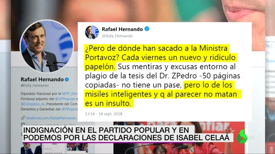 Indignación en el PP y Podemos por las explicaciones del Gobierno sobre la venta de armas a Arabia Saudí Indignación en el PP y Podemos por las explicaciones del Gobierno sobre la venta de armas a Arabia Saudí