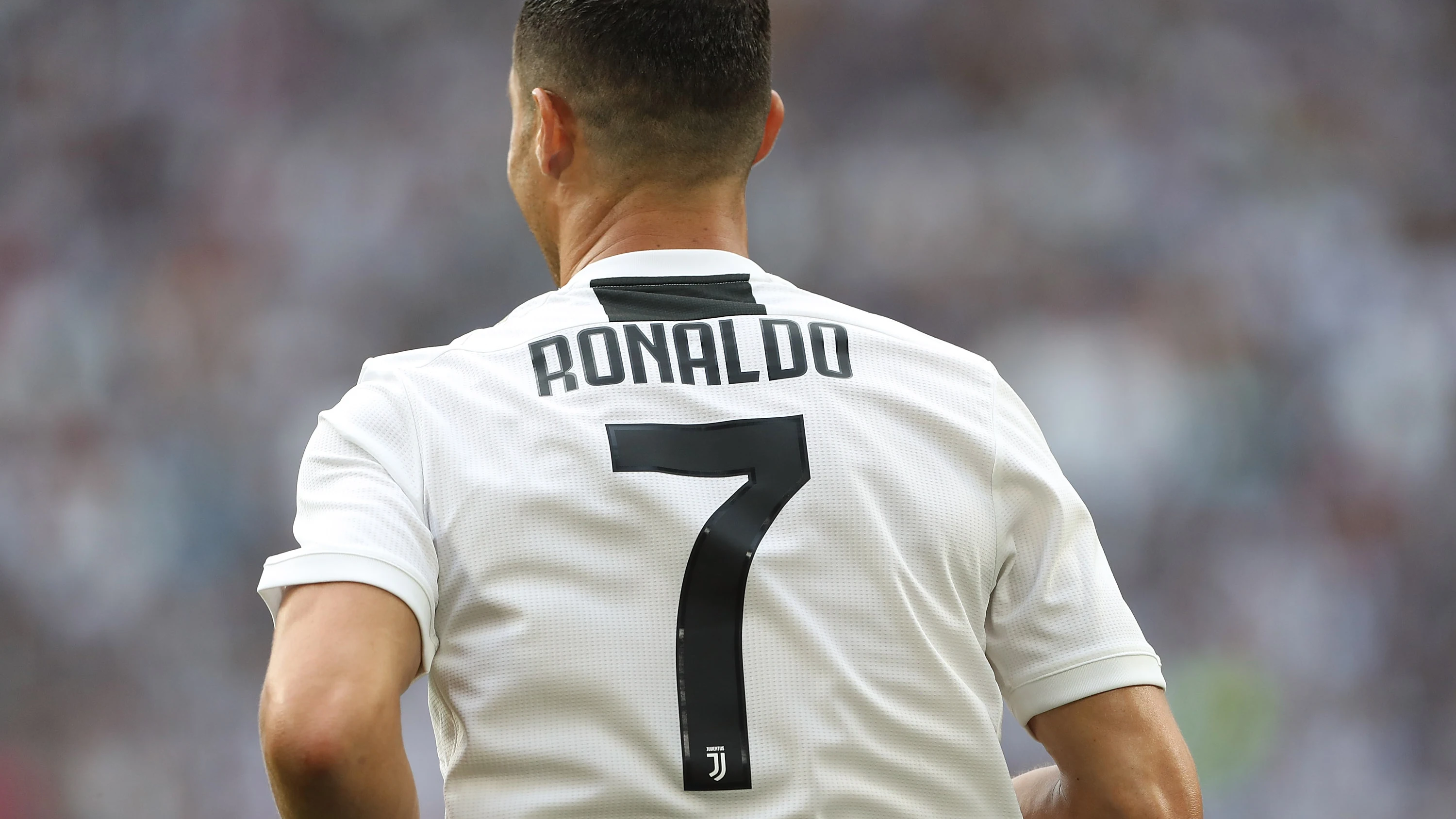 Cristiano Ronaldo, con el '7' a la espalda