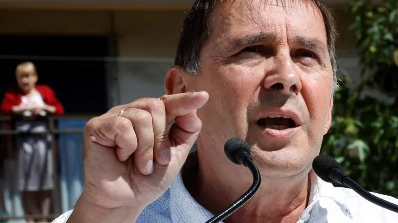 El coordinador general de EH Bildu, Arnaldo Otegi