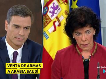 Pedro Sánchez e Isabel Celaá Pedro Sánchez e Isabel Celaá