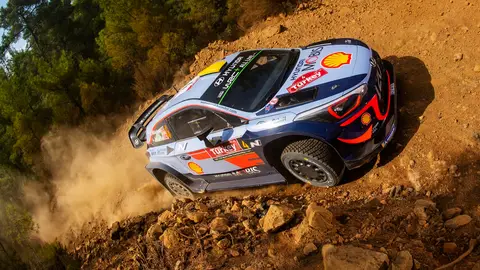 Rally de Turquía Ott Tänak lidera en Turquía el primer doblete de Toyota en 20 años