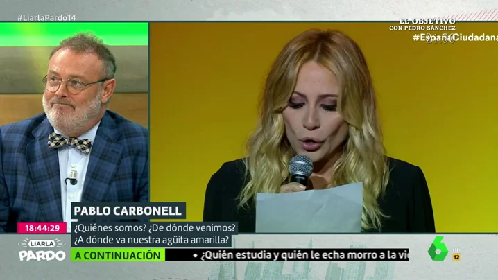 Pablo Carbonell y Marta Sánchez