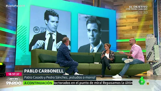 Pablo Carbonell en Liarla Pardo Pablo Carbonell en Liarla Pardo