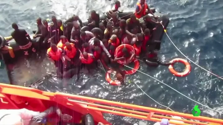 Más de 500 personas rescatadas frente a las costas españolas este fin de semana