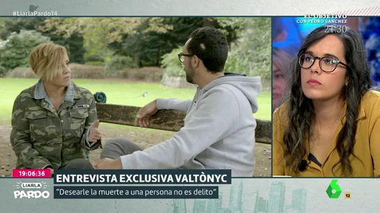 Cristina Pardo y Valtonyc Cristina Pardo y Valtonyc