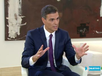 Pedro Sánchez, en El Objetivo Pedro Sánchez, en El Objetivo