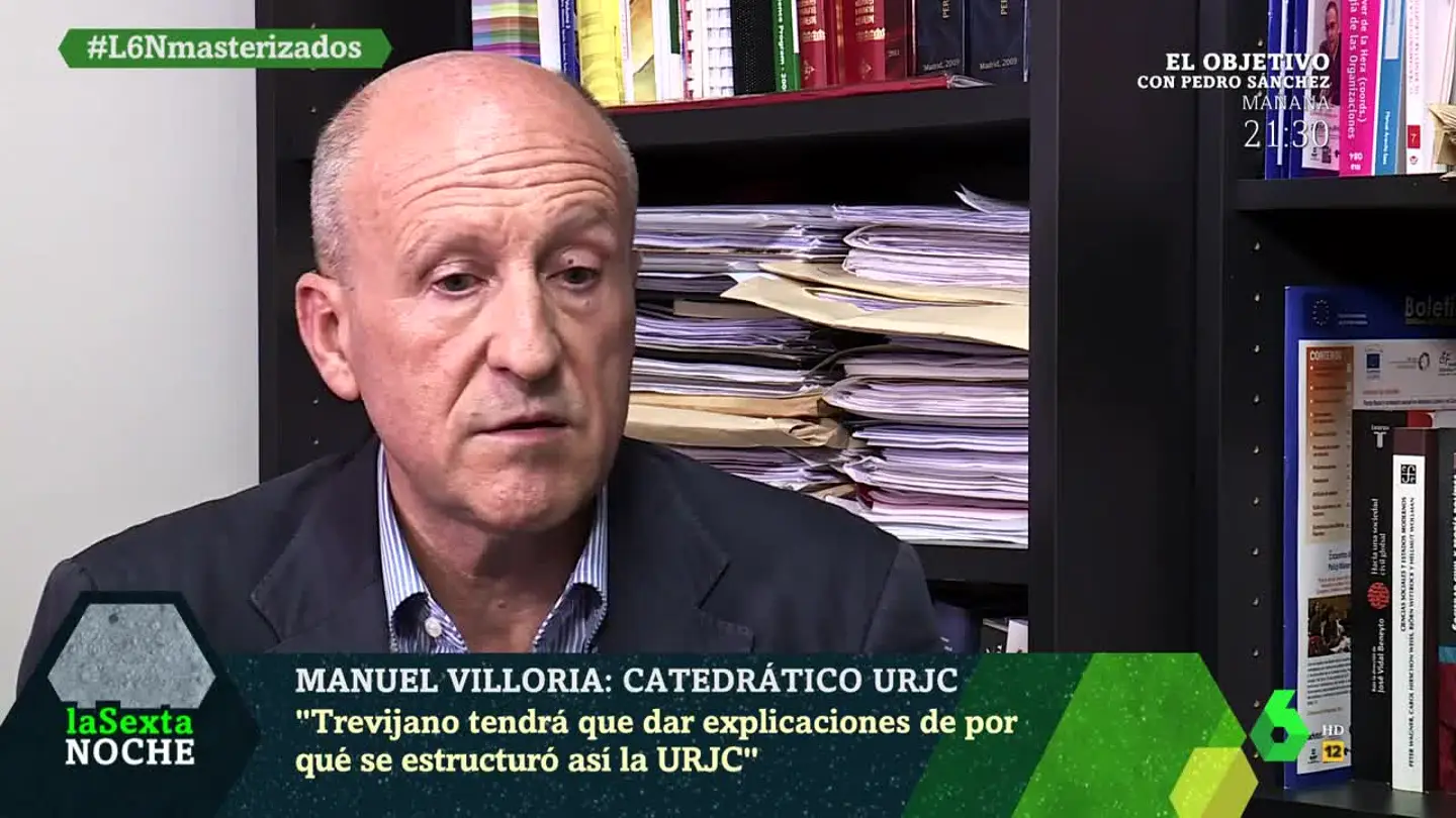 Manuel Villoria, catedrático de la URJC Manuel Villoria, catedrático de la URJC
